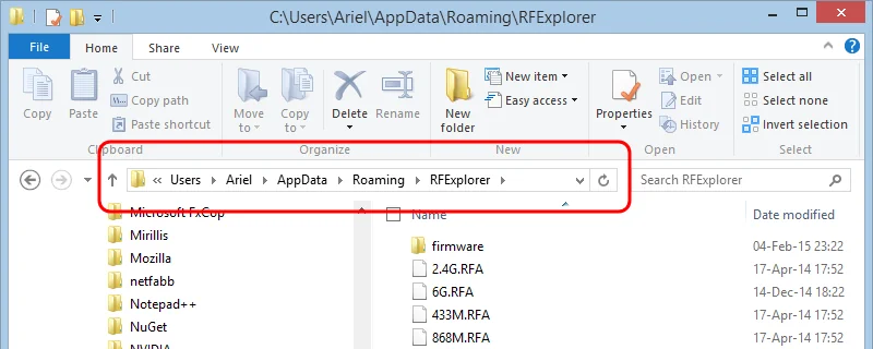 appdata expanded
