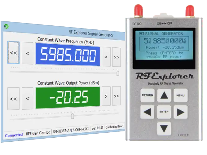 RF Explorer Generator Tool